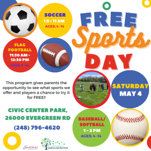 free sports day