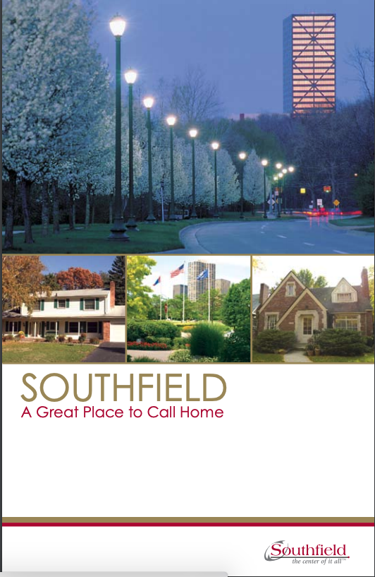 Southfield a great place to call home brochure cover