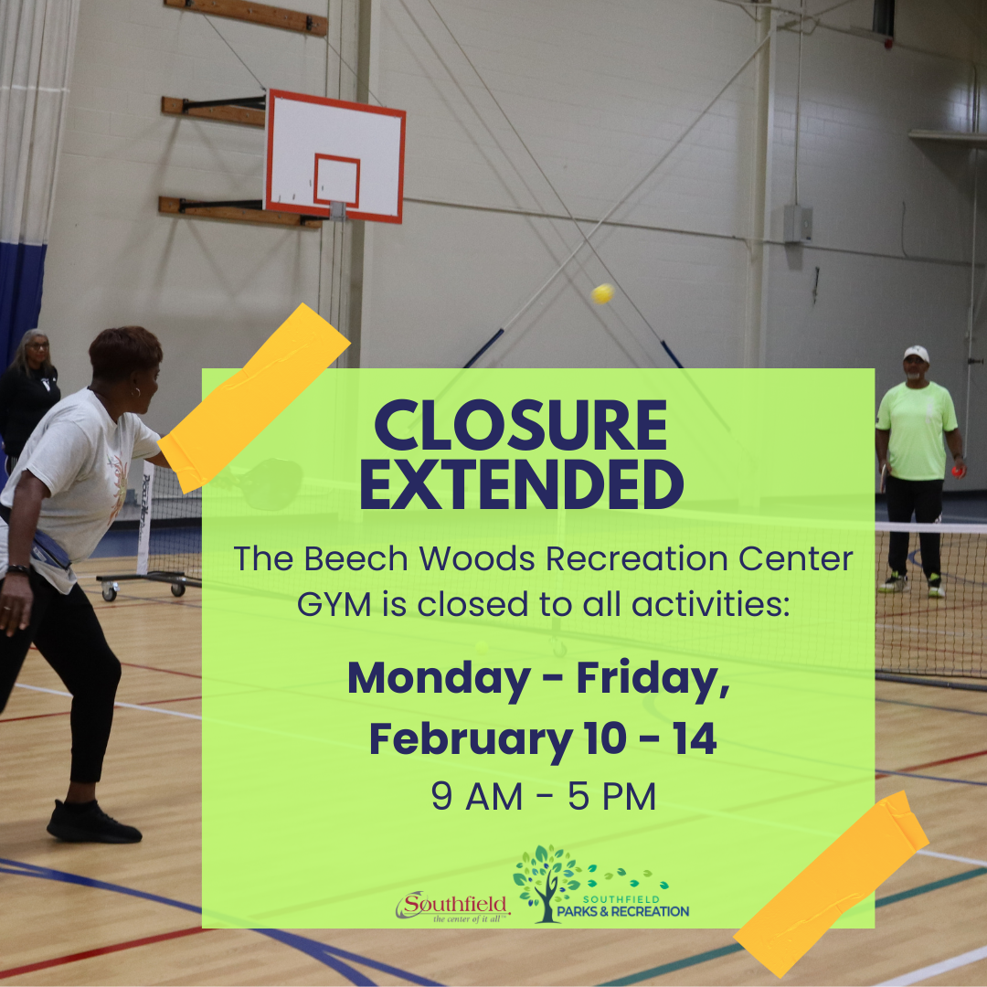 photo of pickleball players in the Beech Woods Recreation Center