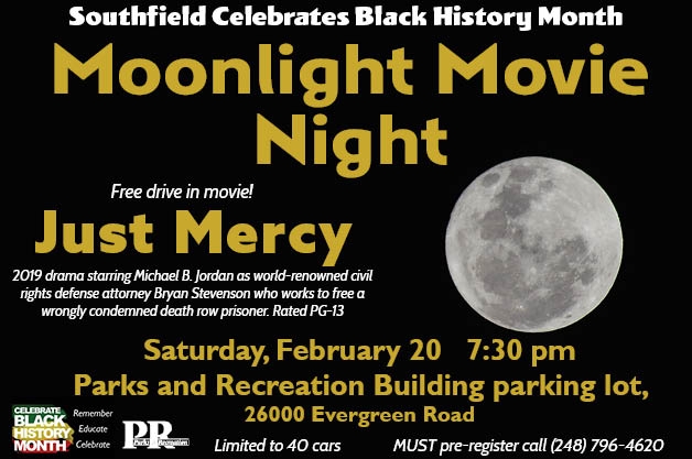 Southfield Parks Recreation to host Moonlight Movie Night