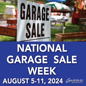 National Garage sale week