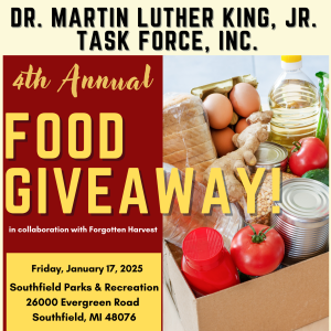 MLK 4th annual food giveaway